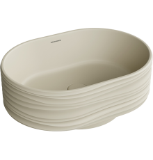 Накладная раковина KERAMA MARAZZI Sabbia 50 песочная матовая
