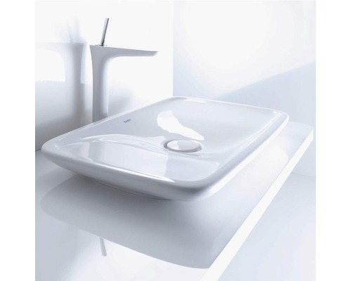 Duravit PuraVida Раковина 70x42см., накладная, без отв., без перелива, цвет: белый. 0370700000