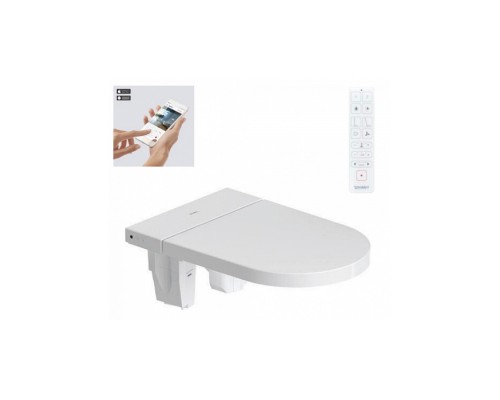 Duravit SensoWash Starck f Lite Сиденье для унитаза 37.8x57.3x21.8см., с душем, SoftClose, цвет: белый. 612001012002310 Duravit SensoWash Starck f Lite Сиденье для унитаза 37.8x57.3x21.8см., с душем, SoftClose, цвет: белый. 612001012002310