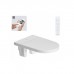 Duravit SensoWash Starck f Lite Сиденье для унитаза 37.8x57.3x21.8см., с душем, SoftClose, цвет: белый. 612001012002310