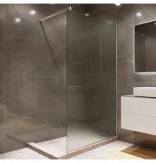 Душевая перегородка MebelVann Walk In 120 см, профиль хром, стекло матовое