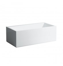 Laufen Kartell Ванна 170x86x44см, пристенная, DX, с панелями, с слив-переливом с подсветкой, материал: композит, цвет: белый. 2.2333.5.000.616.1