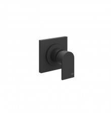 Gessi Emporio Via manzoni Смеситель для душа, встраиваемый, на 1 позицию, цвет: Black XL. 38722#299