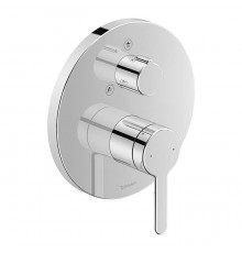 Duravit C.1 Смеситель для душа, встраиваемый, с переключателем потоков, цвет: хром. C14210012010,  GK0900000000