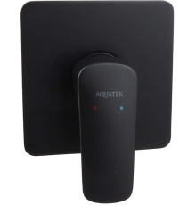Смеситель для душа AQUATEK Вега AQ1066MB матовый черный