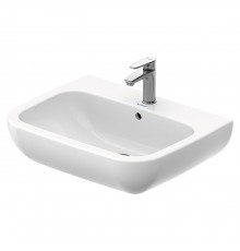 Duravit D-Code Раковина с перел., с 1 отв. под смес., 65х50см., цвет: белый. 23106500002