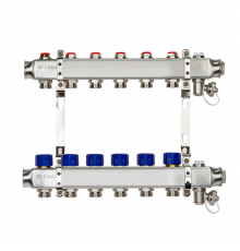 Комплект коллекторов Ридан SSM-6R set с кронштейнами, 6 контуров 088U0976R