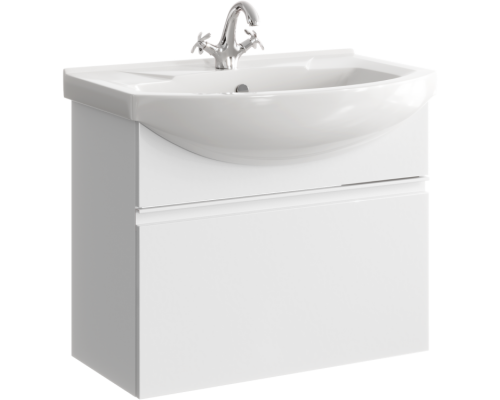 AQ ROD01071 Rodos Тумба под умывальник подвесная, 1 ящик, 688х580х314 мм, Белый ROD01071