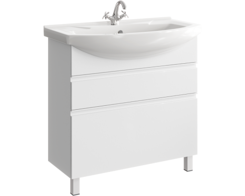 AQ ROD01082NRodosтумба под умывальник, цвет белый, ТМ «AQWELLA» ROD01082N