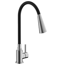 Смеситель для кухни BELZ B809 B74809 с гибким изливом, хром