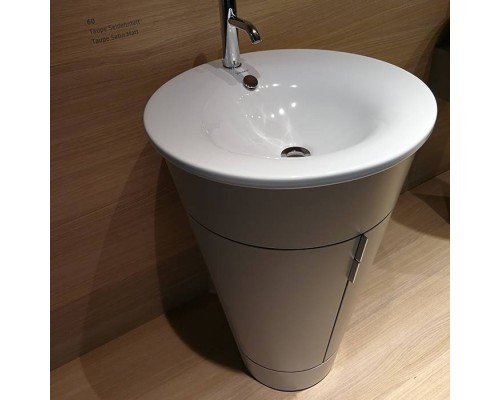 Duravit Starck 1 Тумба напольная 60x56xh82.5см, с раковиной подсветка LED, цвет: taupe satin matt. 0406580000, S1970400000, S1952006060 Duravit Starck 1 Тумба напольная 60x56xh82.5см, с раковиной подсветка LED, цвет: taupe satin matt. 0406580000, S1970400000, S1952006060