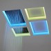 Antonio Lupi Душевая система Meteo XXL 100x75x11 см, с подсветкой LED, цвет: полированная сталь. METEOXXL_BAL