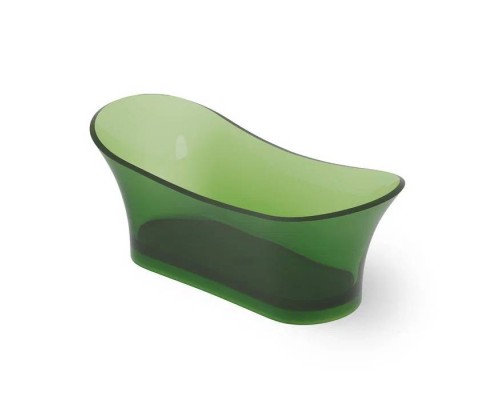 Dea Design Elegant Ванна 175x75x68см., отдельностоящая, Glasstek, прозрачная смола, цвет: Emerald R3. DD8614 1750 R3 Dea Design Elegant Ванна 175x75x68см., отдельностоящая, Glasstek, прозрачная смола, цвет: Emerald R3. DD8614 1750 R3