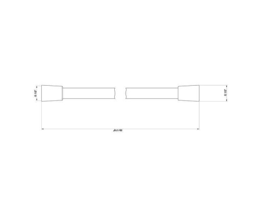 GESSI Шланг для душа 150см., Cromalux, цвет Warm Bronze Br. PVD. 01637#726