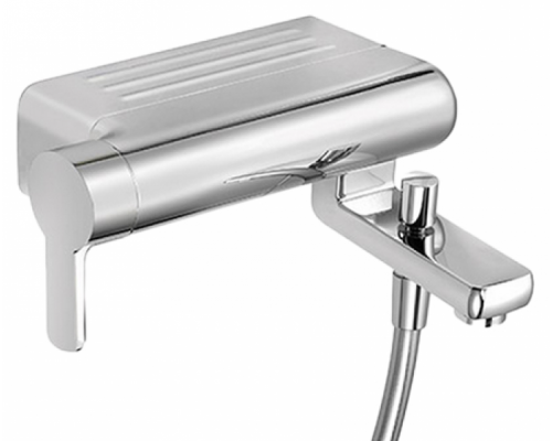 Keuco 52720010100 Смеситель для ванны, с полочкой 52720010100