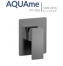 Смеситель встраиваемый AQUAme Savona темный металл AQM8807GM
