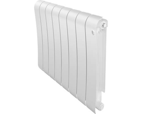 Радиатор биметаллический Royal Thermo Infinity 500 8 секций, bianco traffico