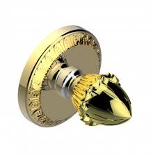 THG Malmaison metal Крючок одинарный, подвесной, цвет: полированное золото. U93-F01-517