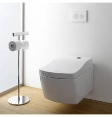 TOTO Neorest EW Унитаз подвесной 42.3x66.6x41см, безободковый, CeFiONtect, Tornado Flush цвет: белый с сиденьем WASHLET. TCF994RWG#NW1,  CW994P#NW1