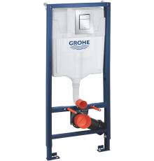 Система инсталляции для унитазов Grohe Rapid SL 39501000 3 в 1 с кнопкой смыва