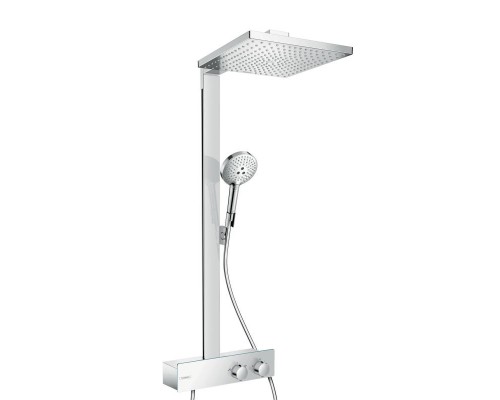 HG 27 361 000 Raindance E Душевая система для душа с термостатом, 300х300/Ø120 мм, 1/3 режима