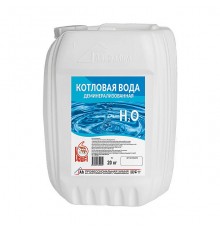 Вода котловая деминерализованная двойной очистки АльфаХим PROFI 20кг. ПВК-020