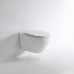 TECEspring R Комплект: Унитаз подвесной, со смывом Tornado flush, сиденье Slim с микролифт и быстрым снятием, цвет: белый глянец