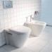 Duravit Starck 2 Биде напольное 57х37см, с 1 отв под смеситель, с креплением, цвет: белый. 2255100000