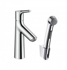 Hansgrohe Talis S, Смеситель для раковины с гигиеническим душем, Цвет: хром. 72290000