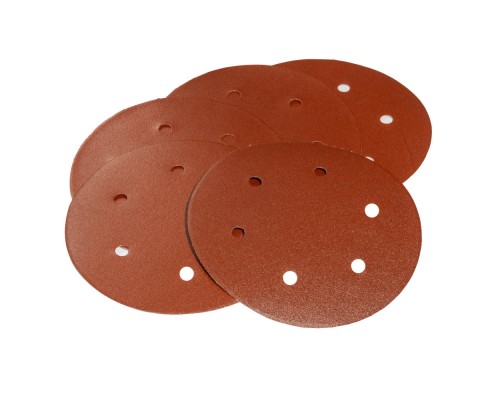 Шлифлист REDVERG к машине шлифовальной для стен и потолков 6 отверстий 225мм Р80 (5шт)(921202)
