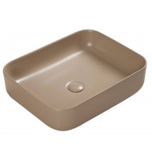 Раковина SantiLine SL-1051KH коричневая матовая