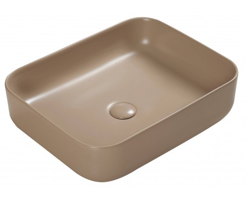 Раковина SantiLine SL-1051KH коричневая матовая