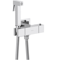 Гигиенический душ AQUATEK Либра AQ1028CR со смесителем, С ВНУТРЕННЕЙ ЧАСТЬЮ, хром