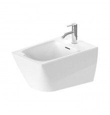 Duravit Viu Биде подвесное 37х57см., с 1 отв., безободковое, крепление Durafix, покрытие WonderGliss, цвет: белый  . 22921500001