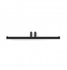 Decor Walther Mikado TPH2 Держатель туалетной бумаги, подвесной, цвет: черный матовый. 0520360