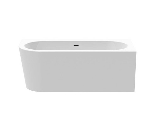 KNIEF Wall XS Corner L Ванна в правый угол 165x75x58xсм, с щелевым переливом, без сл-пер, цвет: белый. 0100-091-06,  0100-255-L