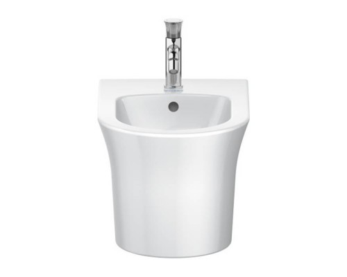 Duravit White Tulip Биде подвесное 37x54 cм, с переливом, с 1 отв., WonderGliss, цвет: белый. 22931500001