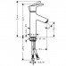 Hansgrohe Talis S, Смеситель для раковины, С донным клапаном, Цвета: хром. 72020000