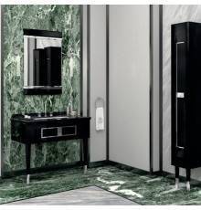 Oasis Prestige Композиция №5 Комплект мебели напольная, 108х55хh218 см, цвет: череый/хром.