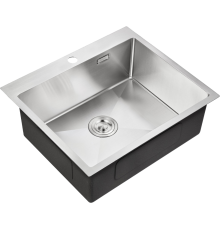 Мойка кухонная Milacio Steel Denia 59 MC.77490 сталь нержавеющая