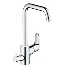 Hansgrohe Focus, Смеситель для кухни, с запорным вентилем, для посудомоечной машины, Цвет: хром. 31823000