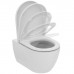 Ideal Standard Ellisse Унитаз подвесной, безободковый, с сиденьем, цвет: белый. T569201