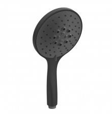 Gessi Emporio shower Ручной душ, с 3 режимами струи с защитой отизвесткового налёта с черным диском, цвет: Black XL. 14378#299