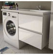 Тумба с раковиной Эстет Dallas Luxe 110 R подвесная, 2 ящика