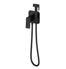 Гигиенический душ Wonzon   Woghand WW-88829011-MB со смесителем, С ВНУТРЕННЕЙ ЧАСТЬЮ, матовый черный