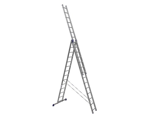 Лестница Алюмет 3*14 алюминиевая (5314)