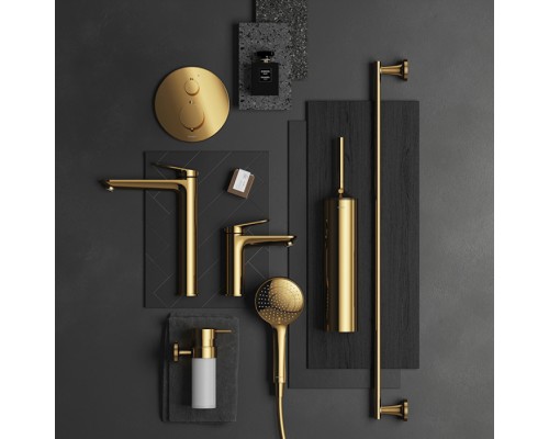 Duravit Wave Смеситель для раковины, 1 отв., цвет: золото. WA1020002034