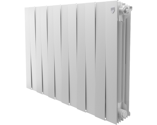 Радиатор биметаллический Royal Thermo Piano Forte 500 bianco traffico 12 секций, белый