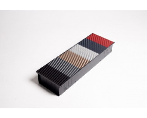 Конвекторы медно-алюминиевые внутрипольные Конвектор внутрипольный Gekon Eco c решеткой ULB H11 L140 T18 (без клапана) GETL0.01114018/ULB/NV