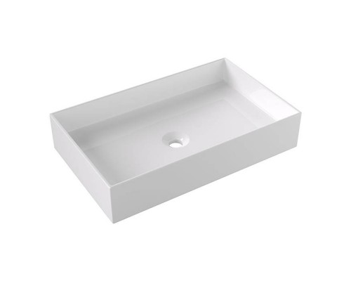 Alice Hide Раковина 60x37х12см., накладная, без отв., цвет: белый глянцевый. 31130101